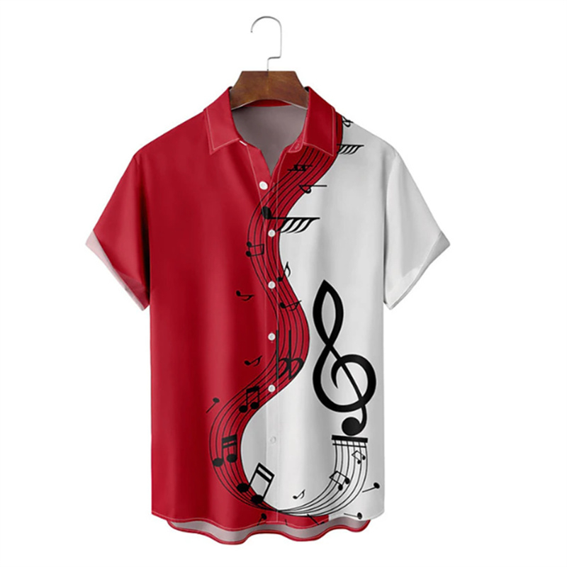 Street Fashion Shanghai - Men's shirt summer Hawaiian shirt pattern