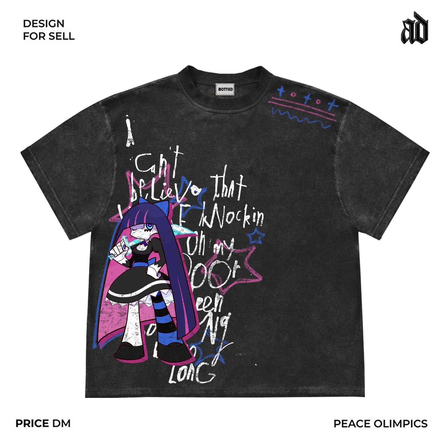 Street Fashion Clothing - New ‌‌Panty & Stocking with Garterbelt