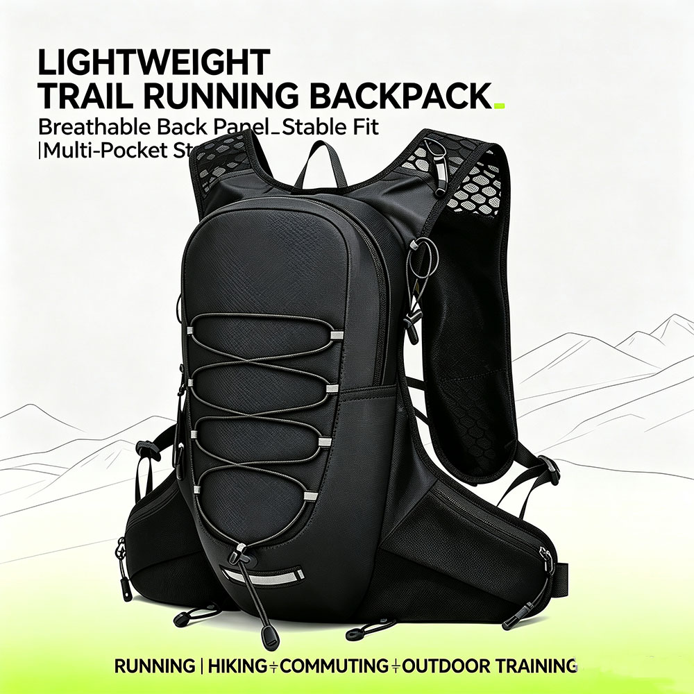 Hydration Running Backpack Lig - огляд і ціна Reflective Jacket Running