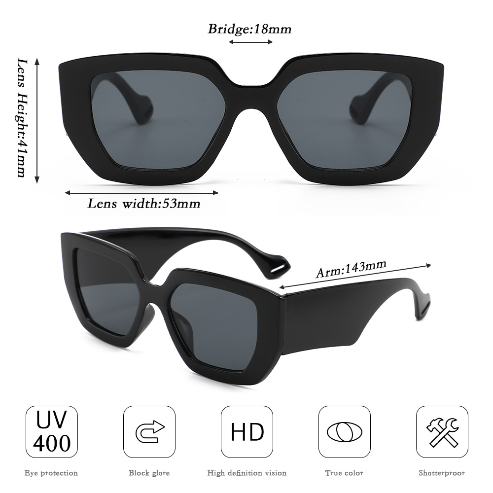 Super Large BoxSunglasses Wome - огляд і ціна Italy Fashion Street