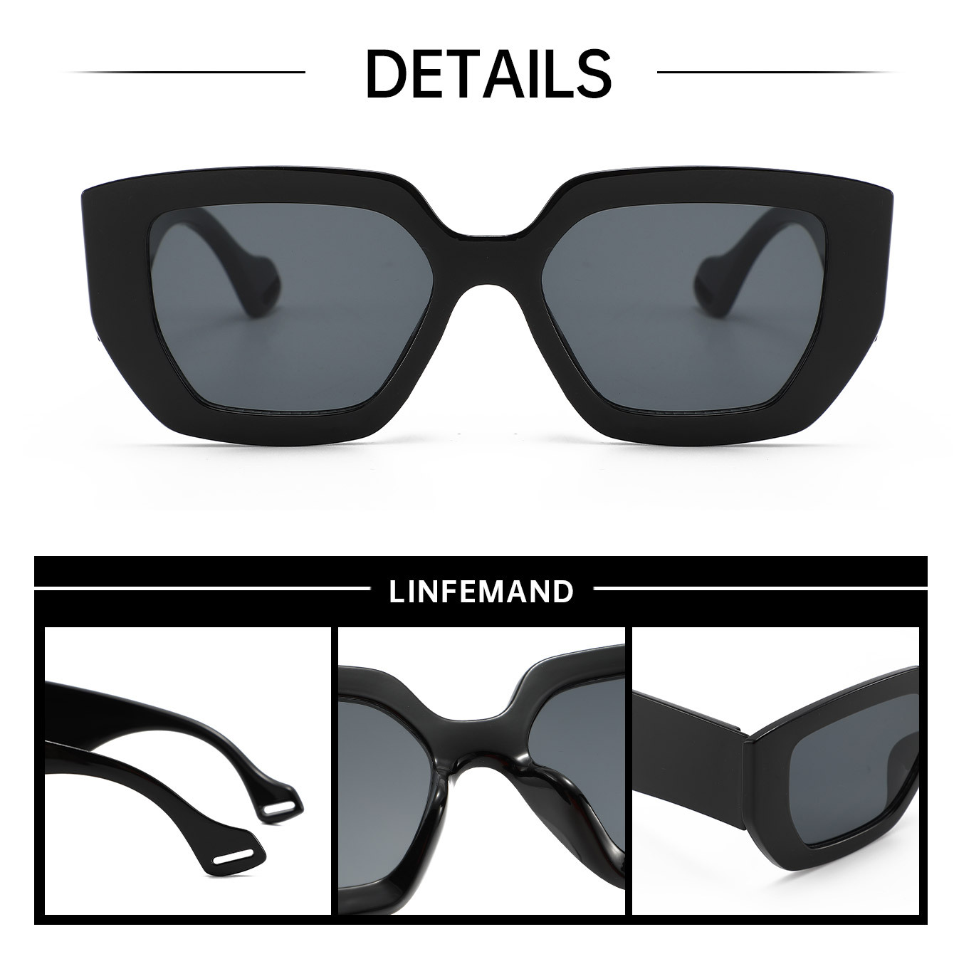 Super Large BoxSunglasses Wome - огляд і ціна Italy Fashion Street