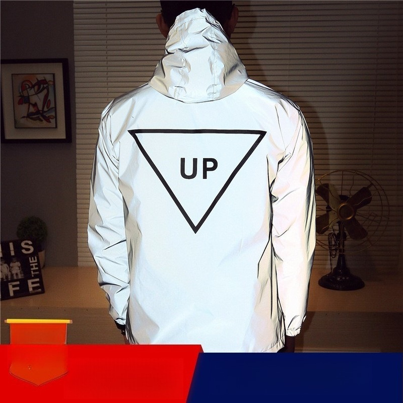 LED Light Up Windbreaker Coupl - огляд і ціна Reflective Jacket Running