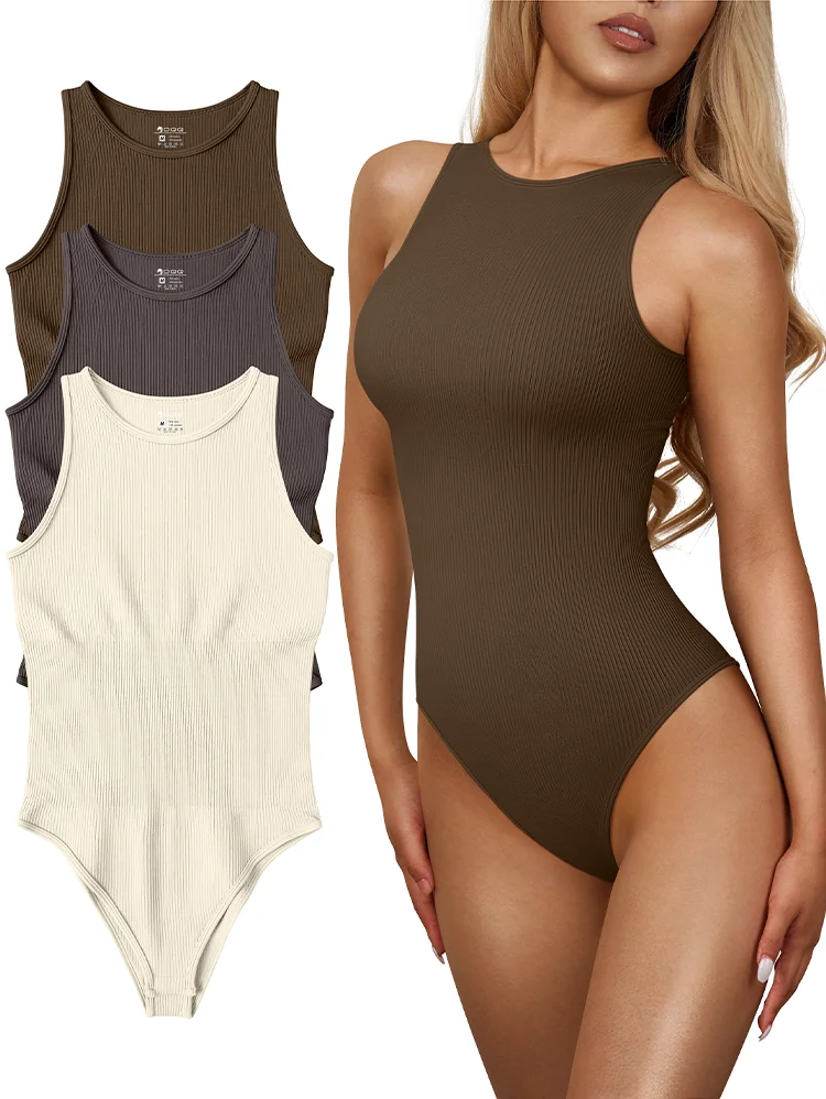 Women Sexy Round Neck Bodysuit - огляд і ціна Fashion Street Yoga
