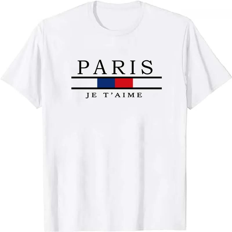 Paris Graphic Print T-shirts M - огляд і ціна Street Fashion In Paris