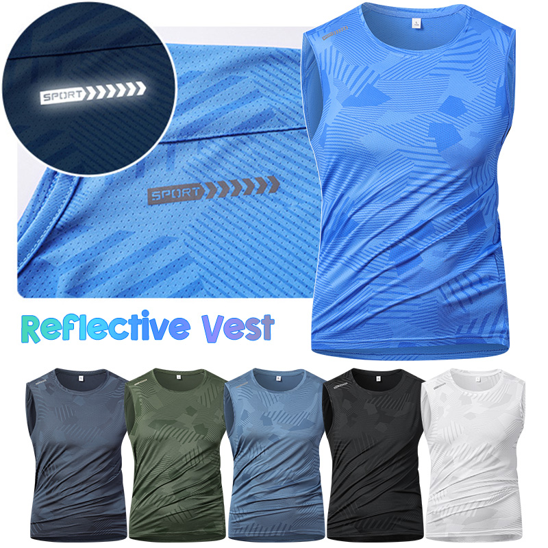 Man Running Reflective Vest Su - огляд і ціна Reflective Jacket Running