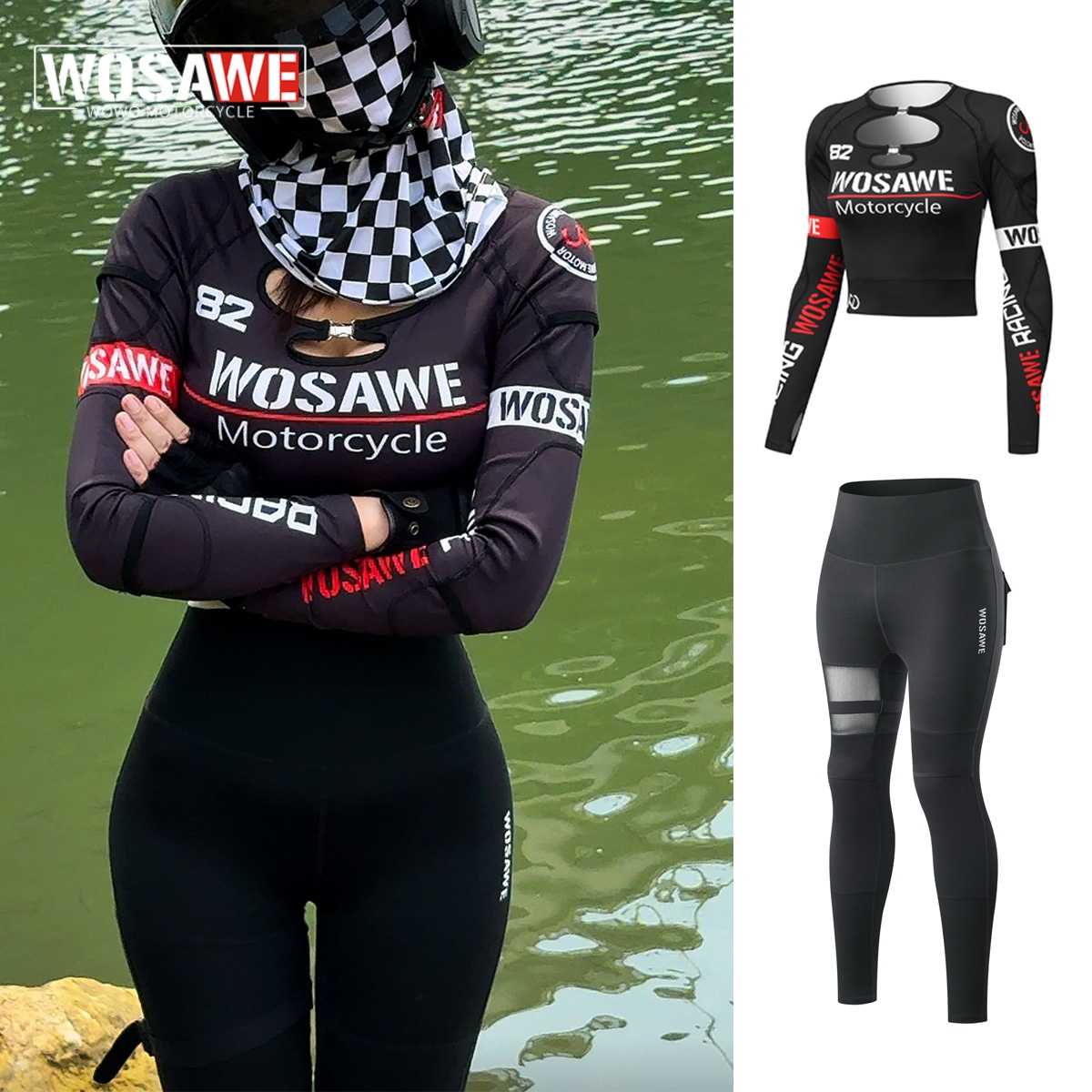 WOSAWE Summer Women Slim Motor - огляд і ціна Reflective Jacket Running