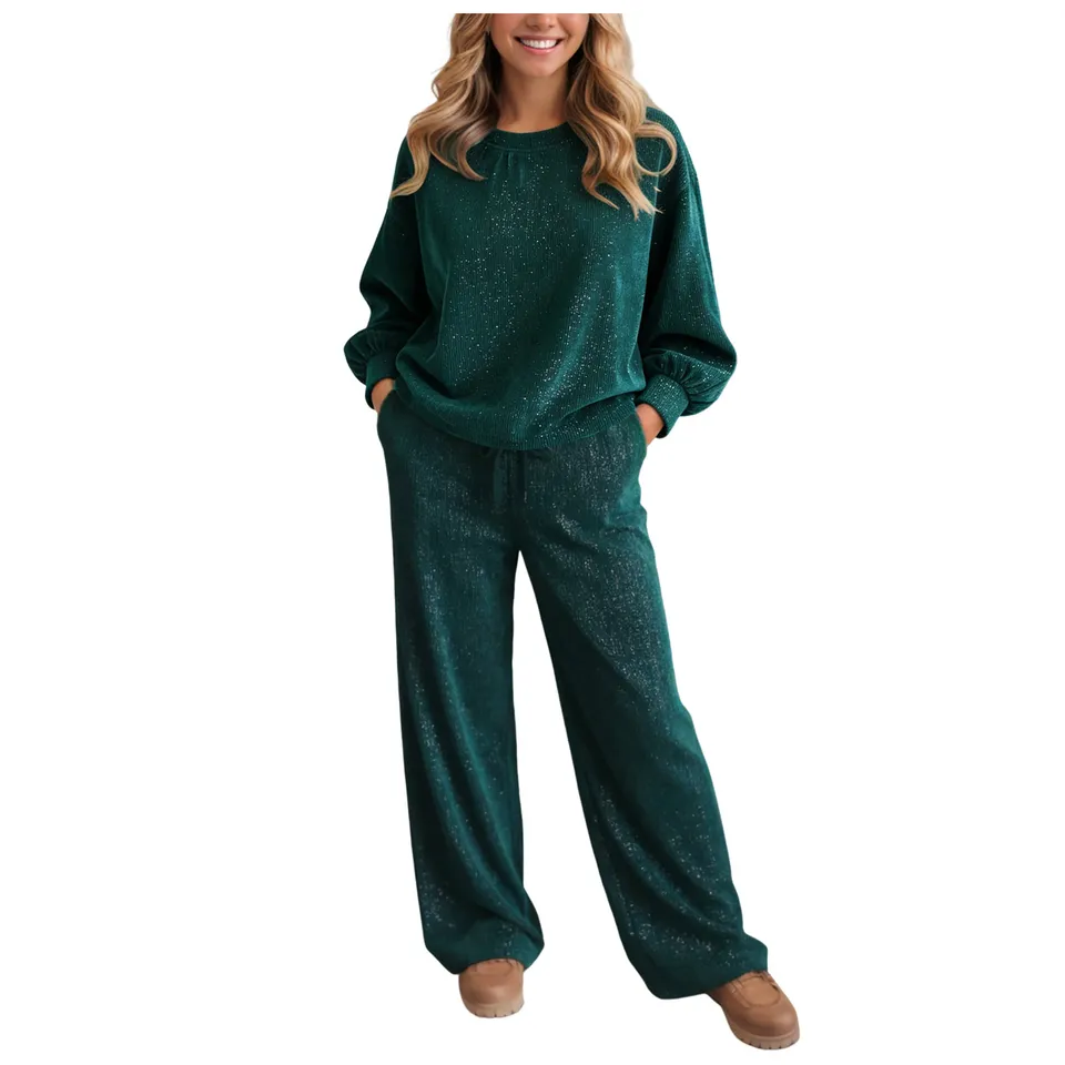Women's Shiny 2 Pieces Set Spr - огляд і ціна Italy Fashion Street