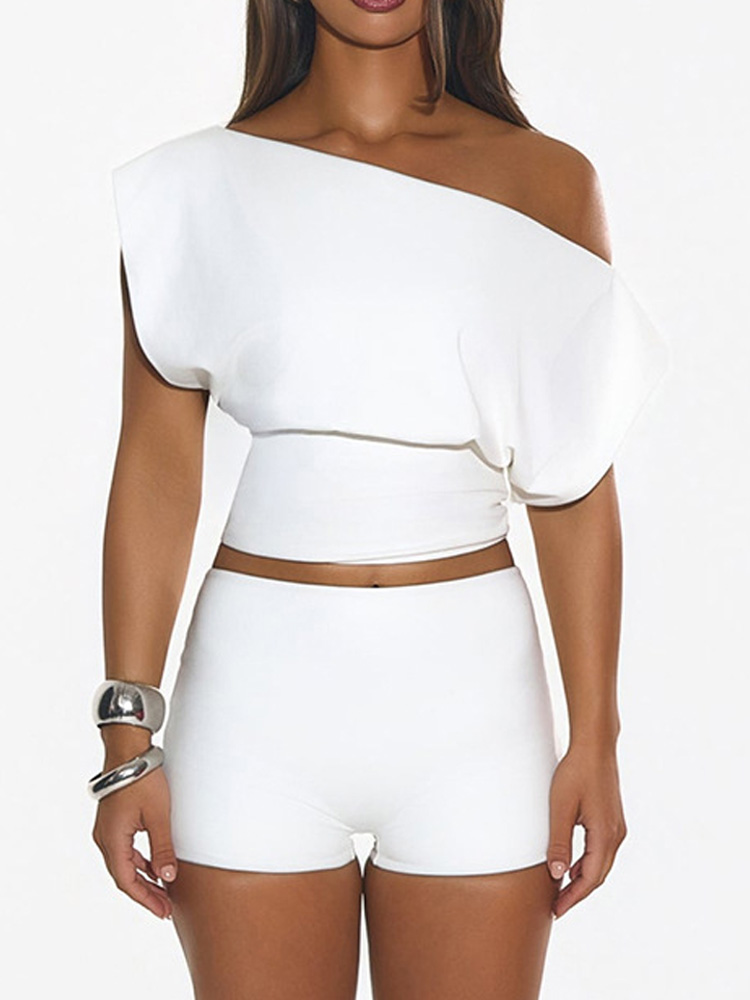 White Sexy Off Shoulder Women  - огляд і ціна Street Fashion Co