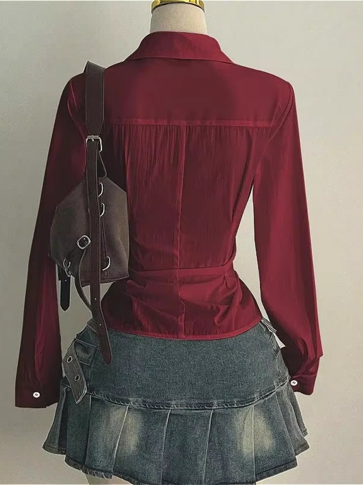 Fashion Long-sleeved Blouses S - огляд і ціна Street Fashion Necklace