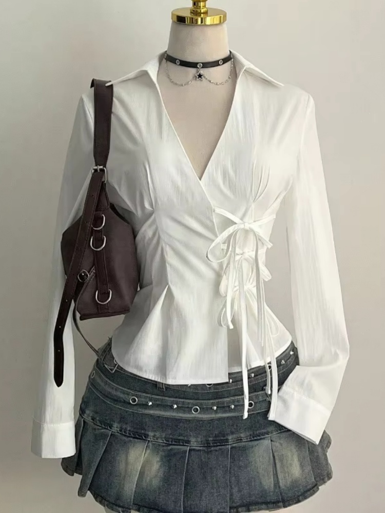 Fashion Long-sleeved Blouses S - огляд і ціна Street Fashion Necklace