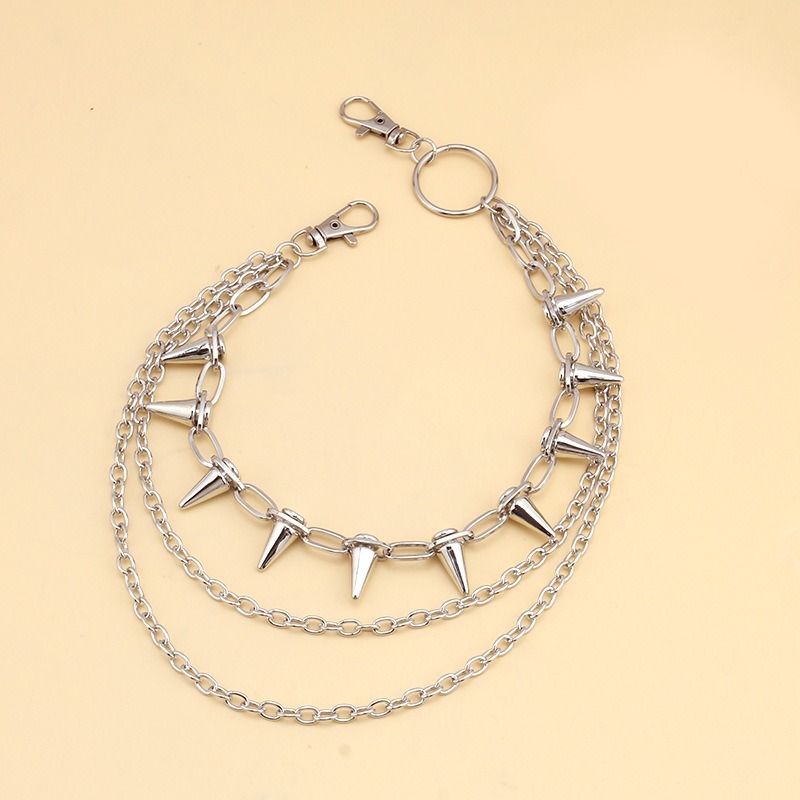 Hip Hop Punk Rock Metal Pants  - огляд і ціна Street Fashion Necklace