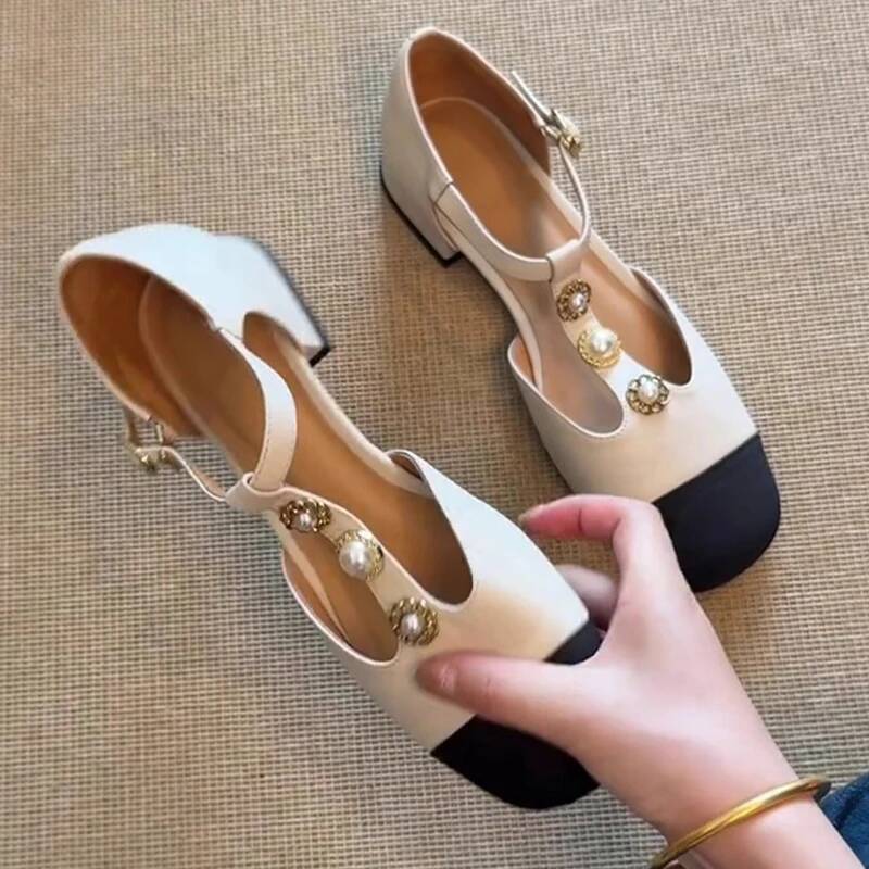 Women Square Toe Heeled Sandal - огляд і ціна Street Fashion Styles
