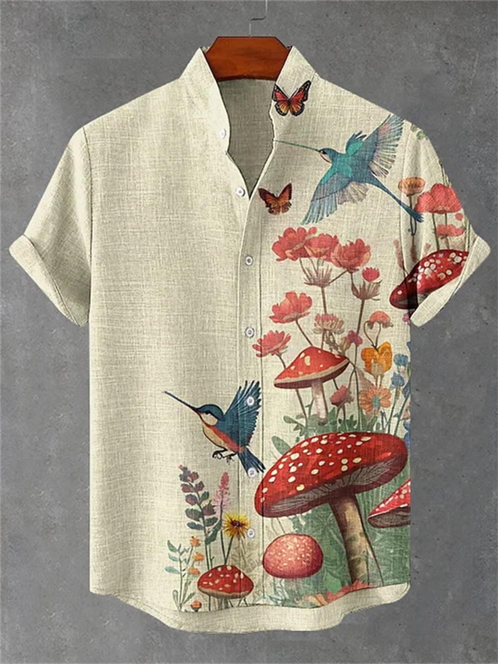 Men's Summer Linen Shirt Short - огляд і ціна Street Fashion Shanghai