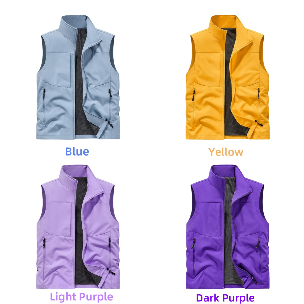 Hiking Fishing Vest Men Waterp - огляд і ціна Reflective Jacket Running