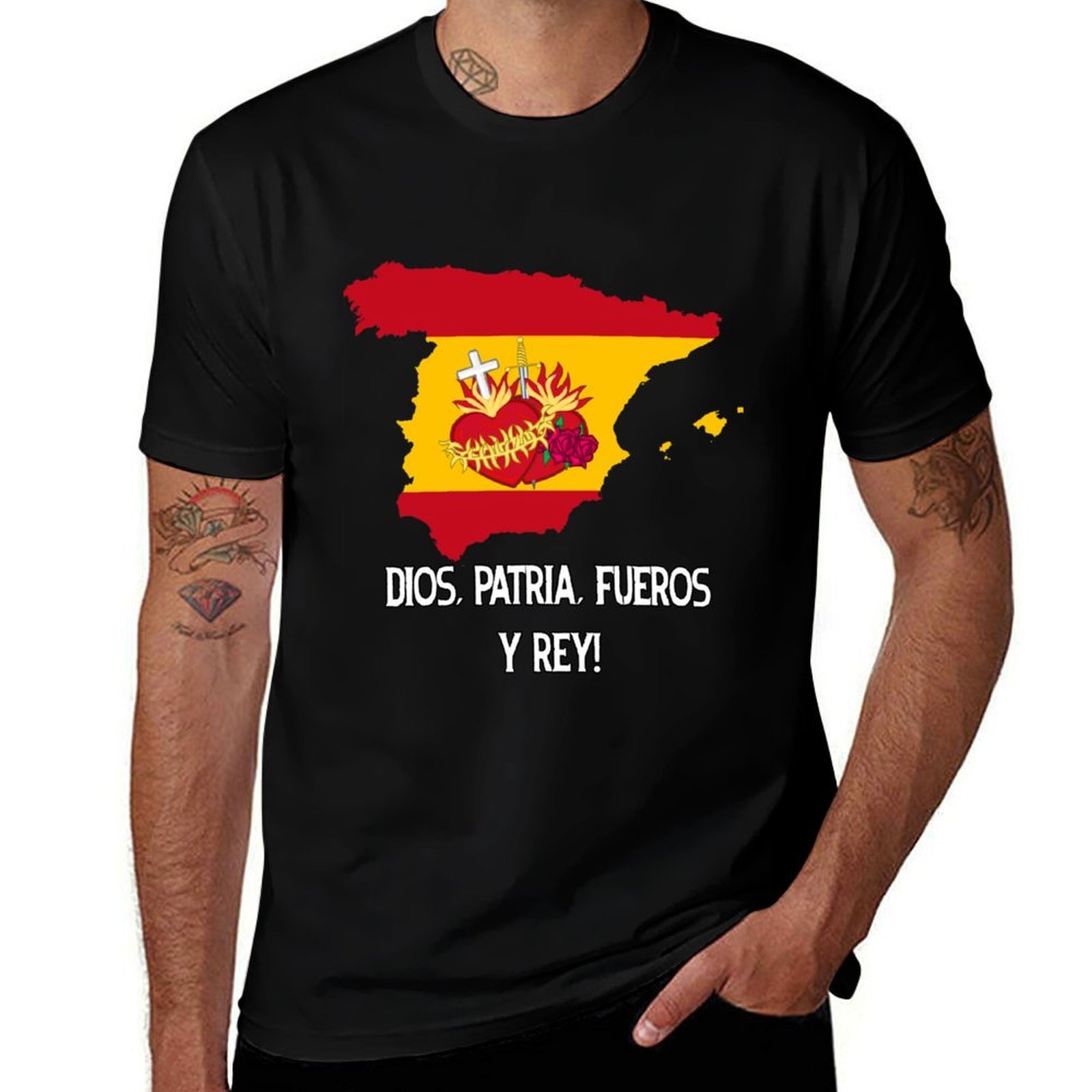 Catholic Spain T-Shirt Street  - огляд і ціна Street Fashion In Spain
