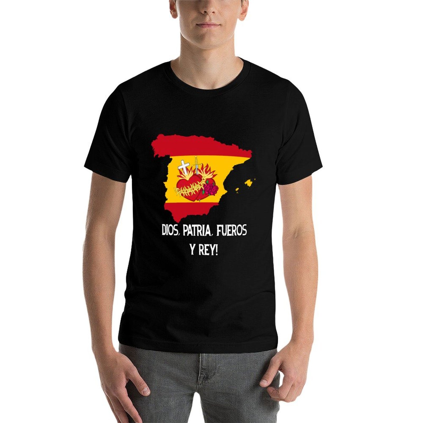 Catholic Spain T-Shirt Street  - огляд і ціна Street Fashion In Spain