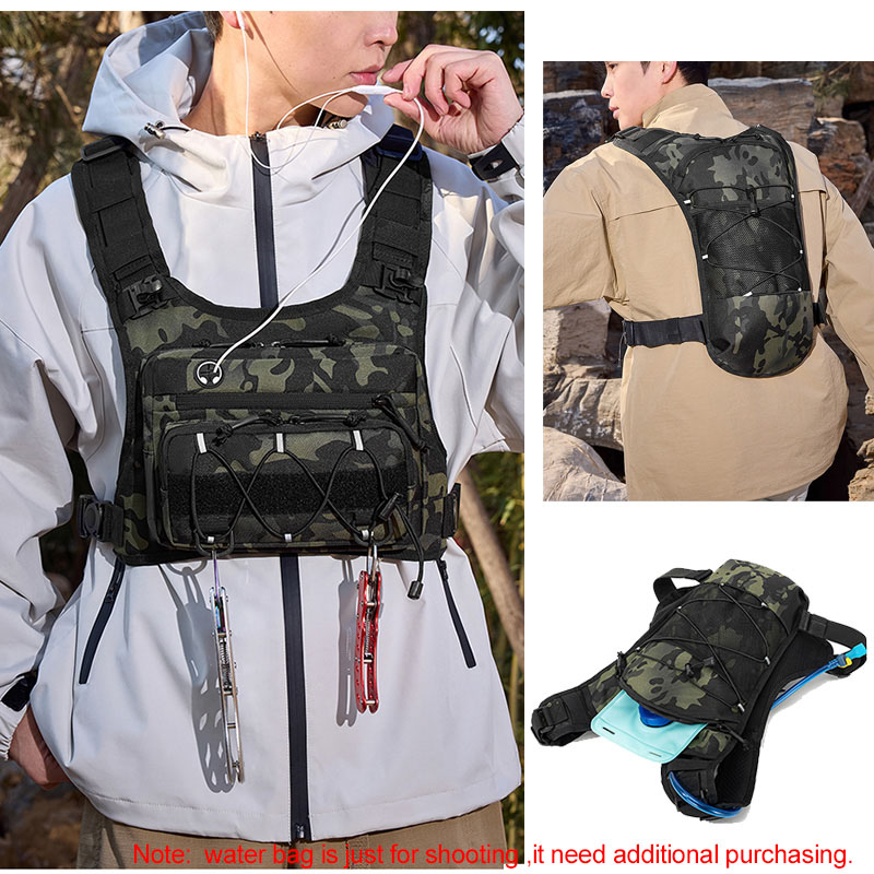 Tactical Bag Front Chest Rig V - огляд і ціна Reflective Jacket Running