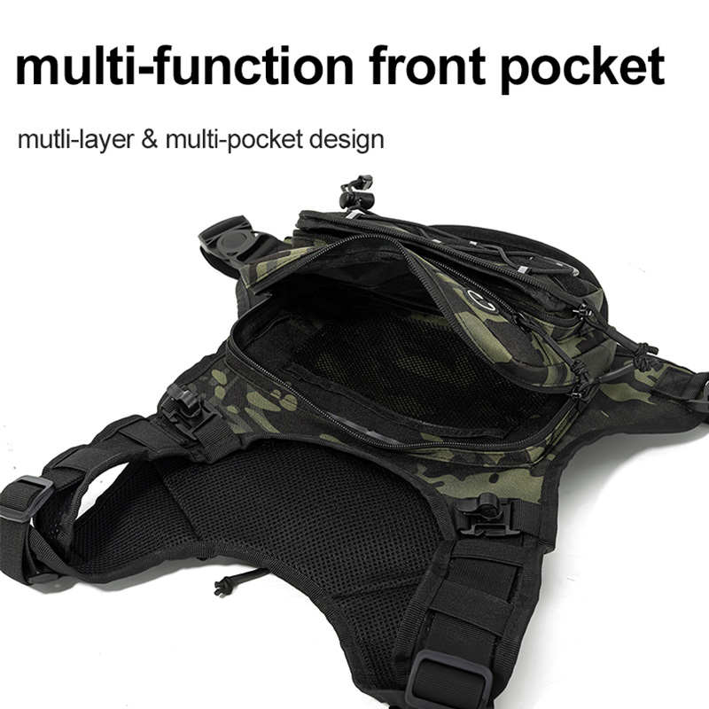 Tactical Bag Front Chest Rig V - огляд і ціна Reflective Jacket Running