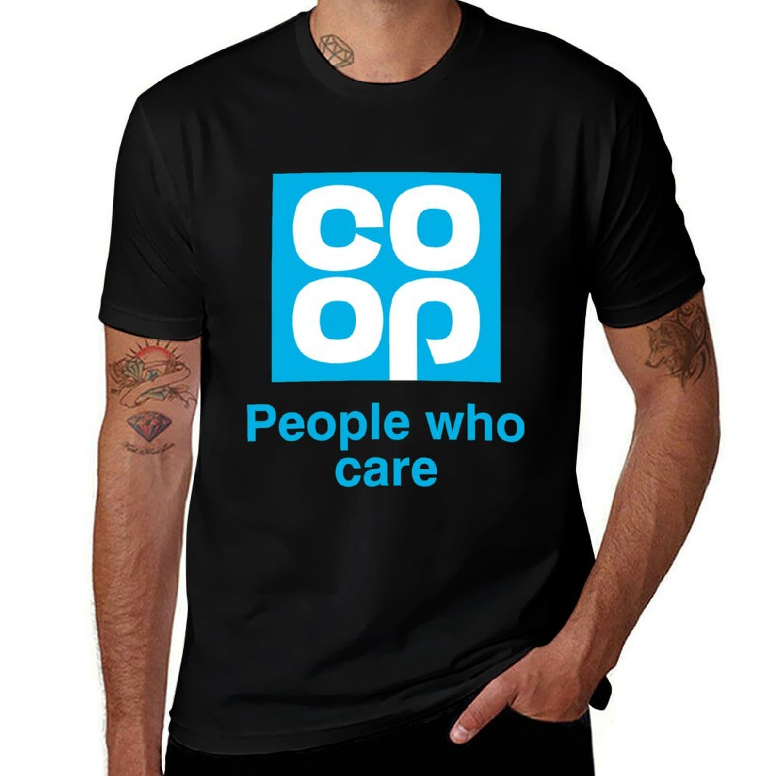 Co-op people who care T-Shirt  - огляд і ціна Street Fashion Co