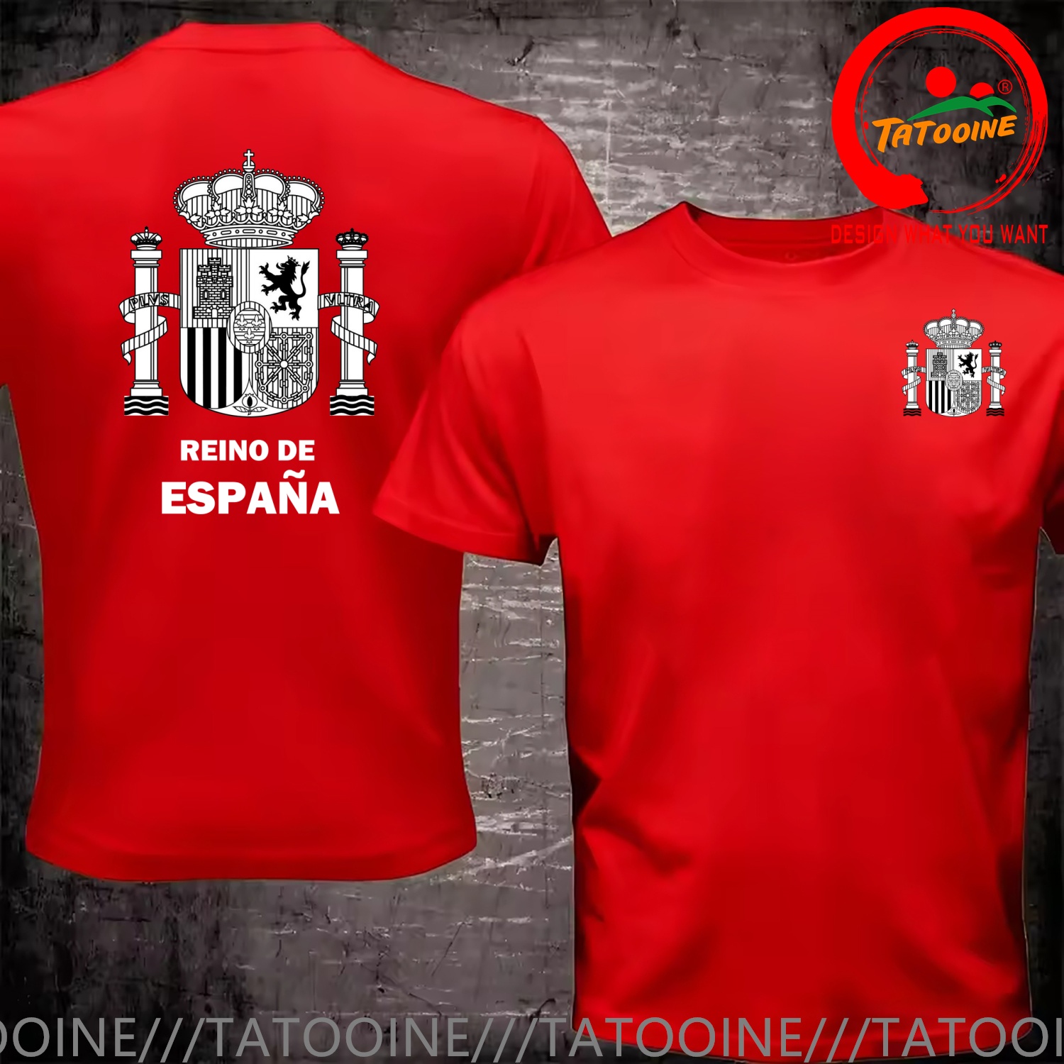 National Emblem of Spain Black - огляд і ціна Street Fashion In Spain