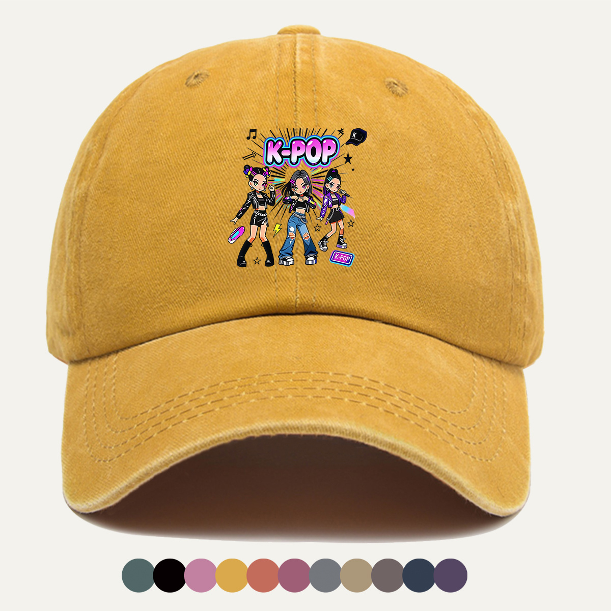 1pc K-POP Trendy Group Printed - огляд і ціна Street Fashion Co