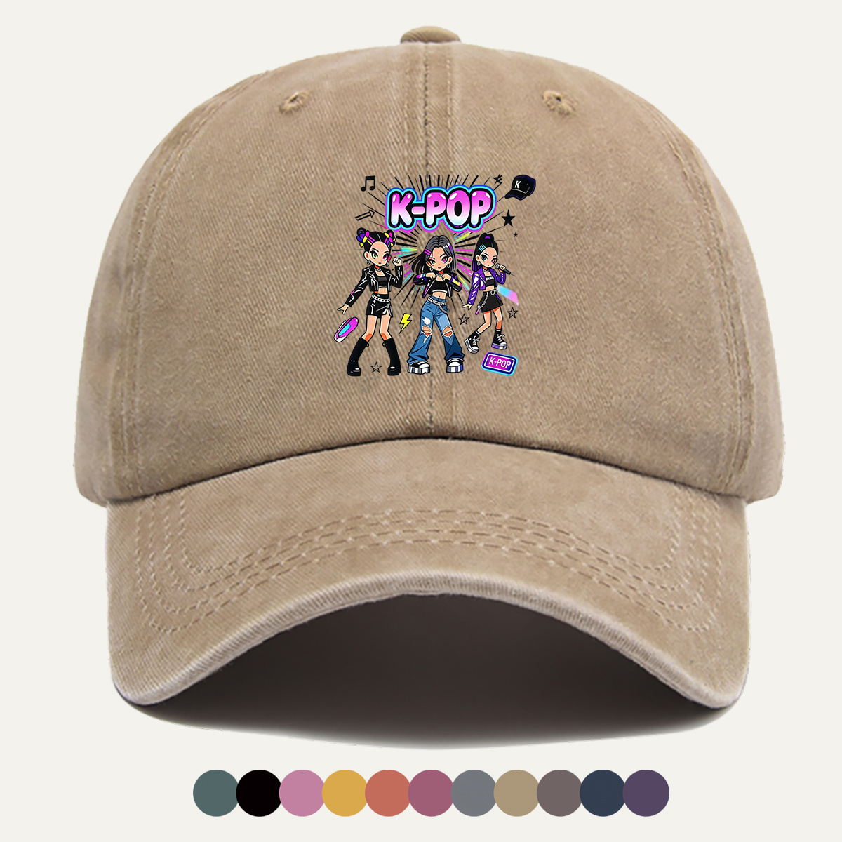 1pc K-POP Trendy Group Printed - огляд і ціна Street Fashion Co