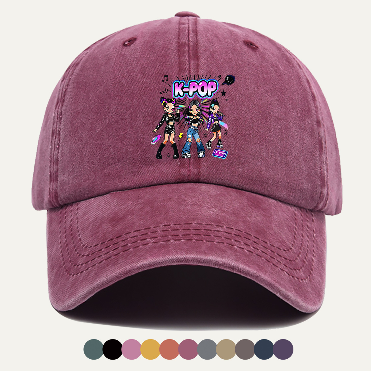 1pc K-POP Trendy Group Printed - огляд і ціна Street Fashion Co