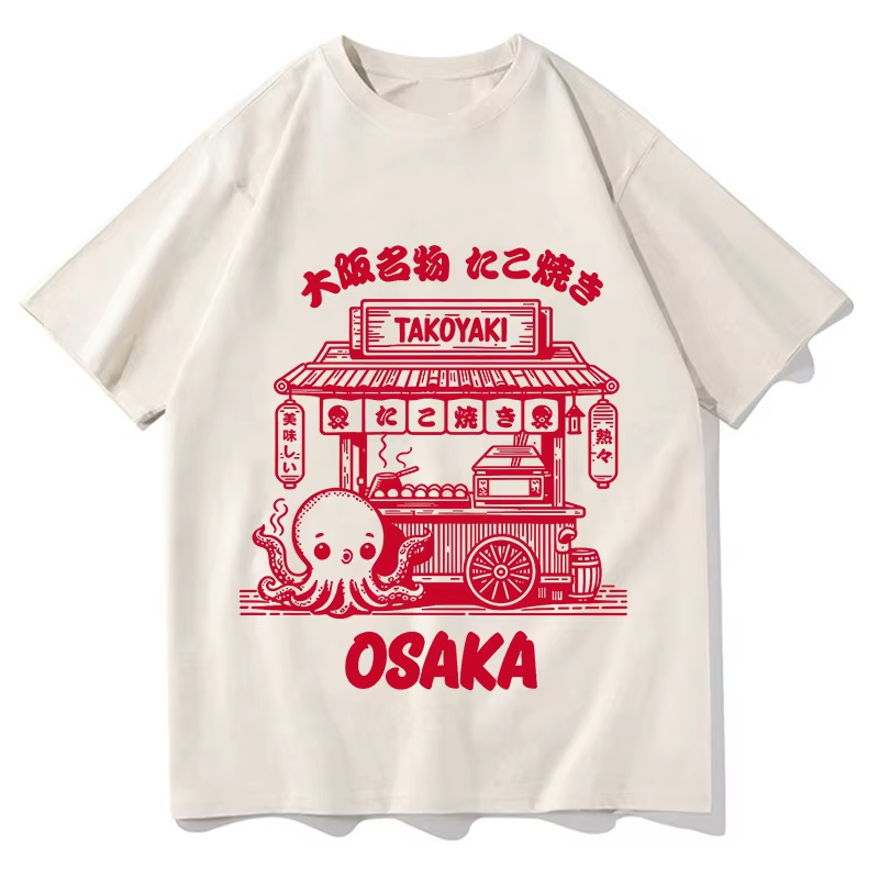 Unisex Takoyaki Osaka Graphic  - огляд і ціна Street Fashion Osaka
