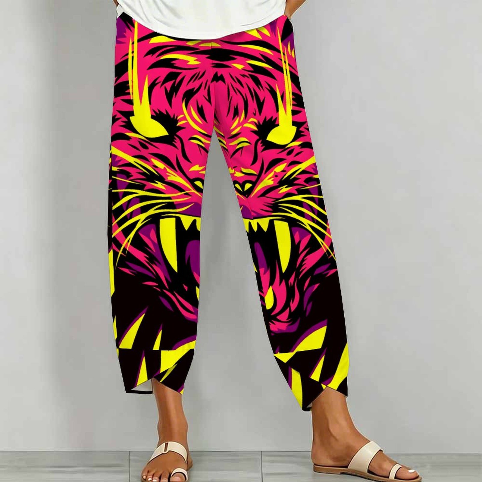 Fashion Trousers Retro Printed - огляд і ціна Fashion Street Yoga
