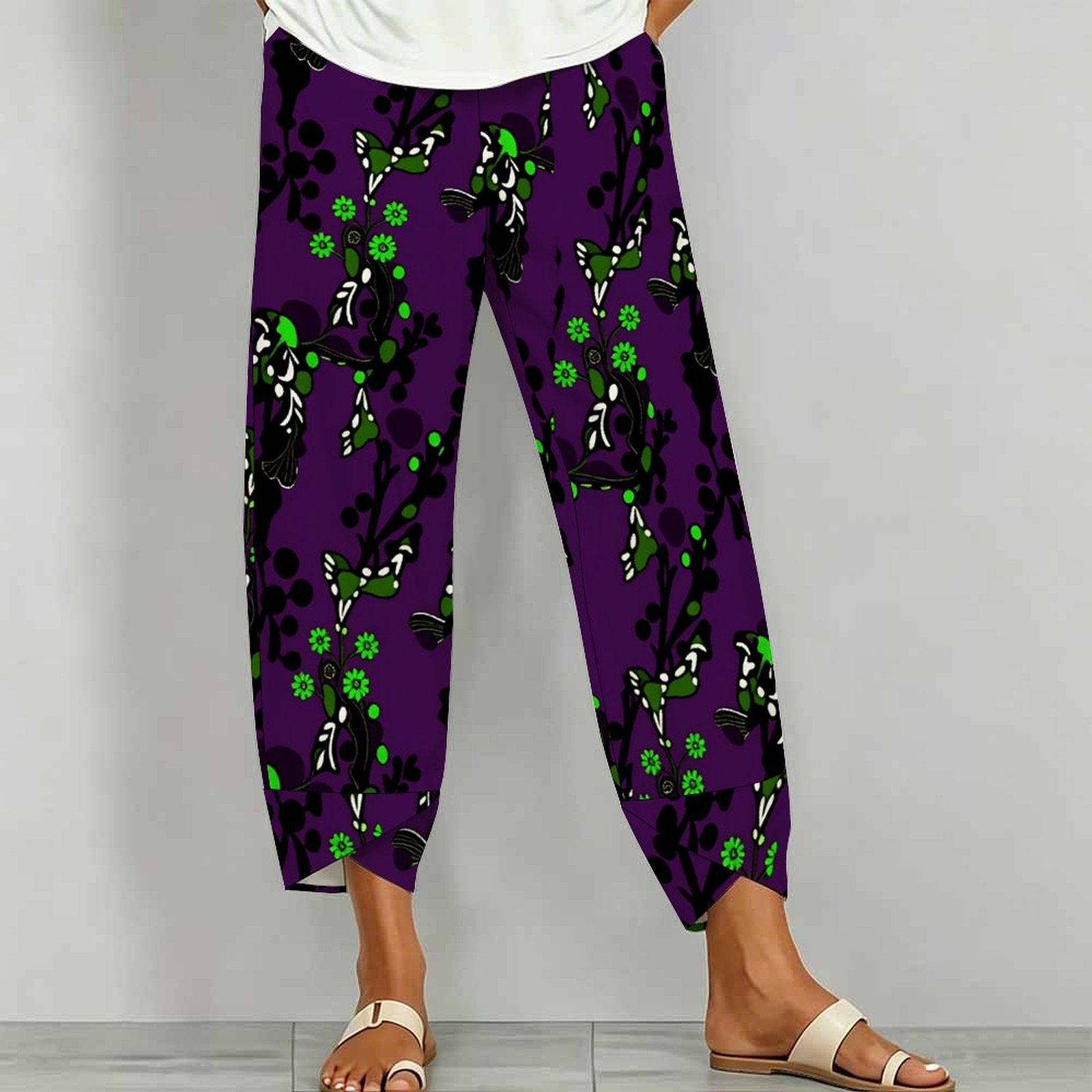 Fashion Trousers Retro Printed - огляд і ціна Fashion Street Yoga