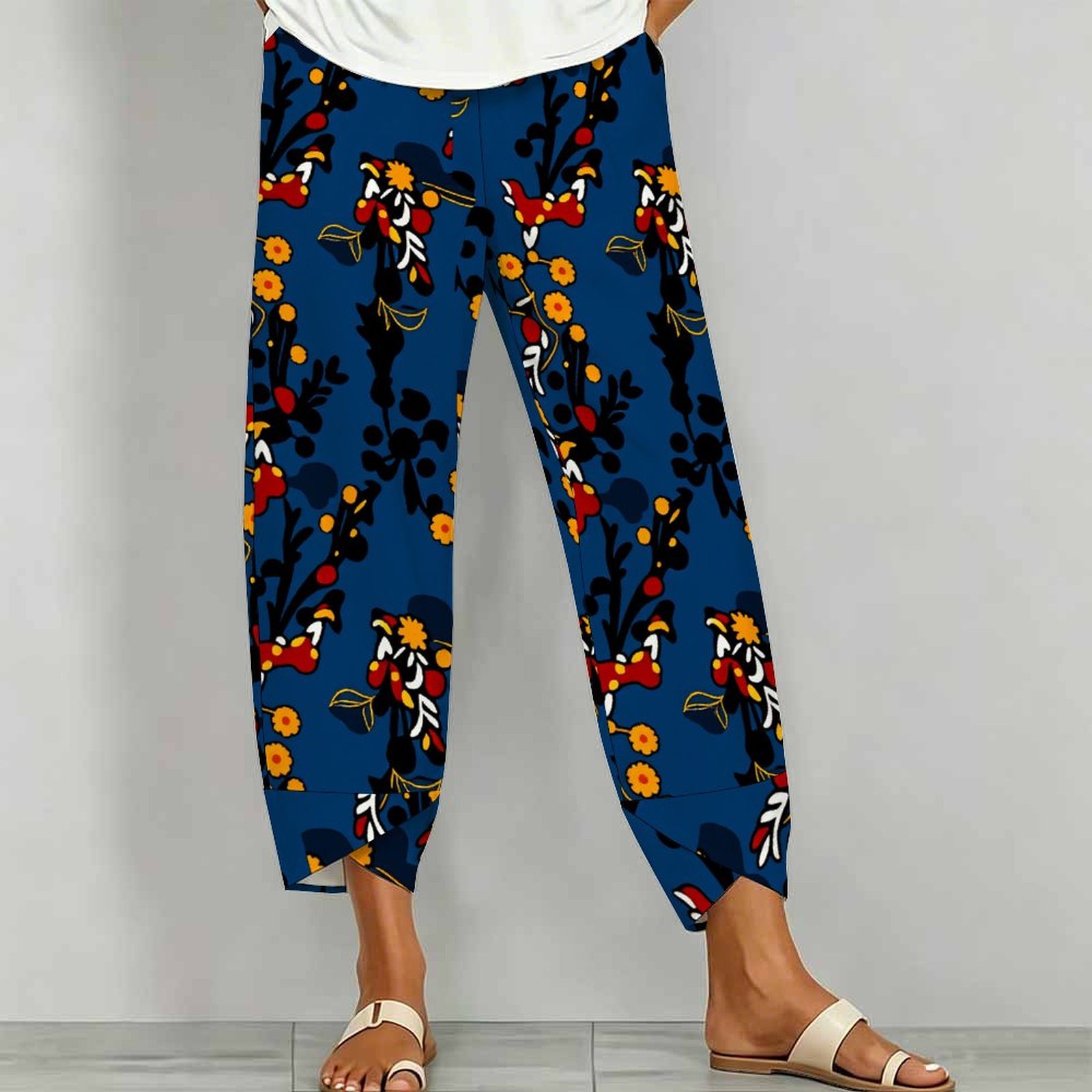 Fashion Trousers Retro Printed - огляд і ціна Fashion Street Yoga