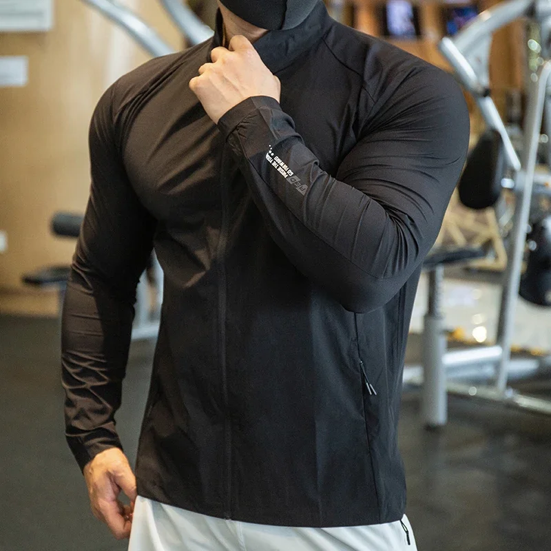Men Ice Silk Quick Dry Hiking  - огляд і ціна Reflective Jacket Running