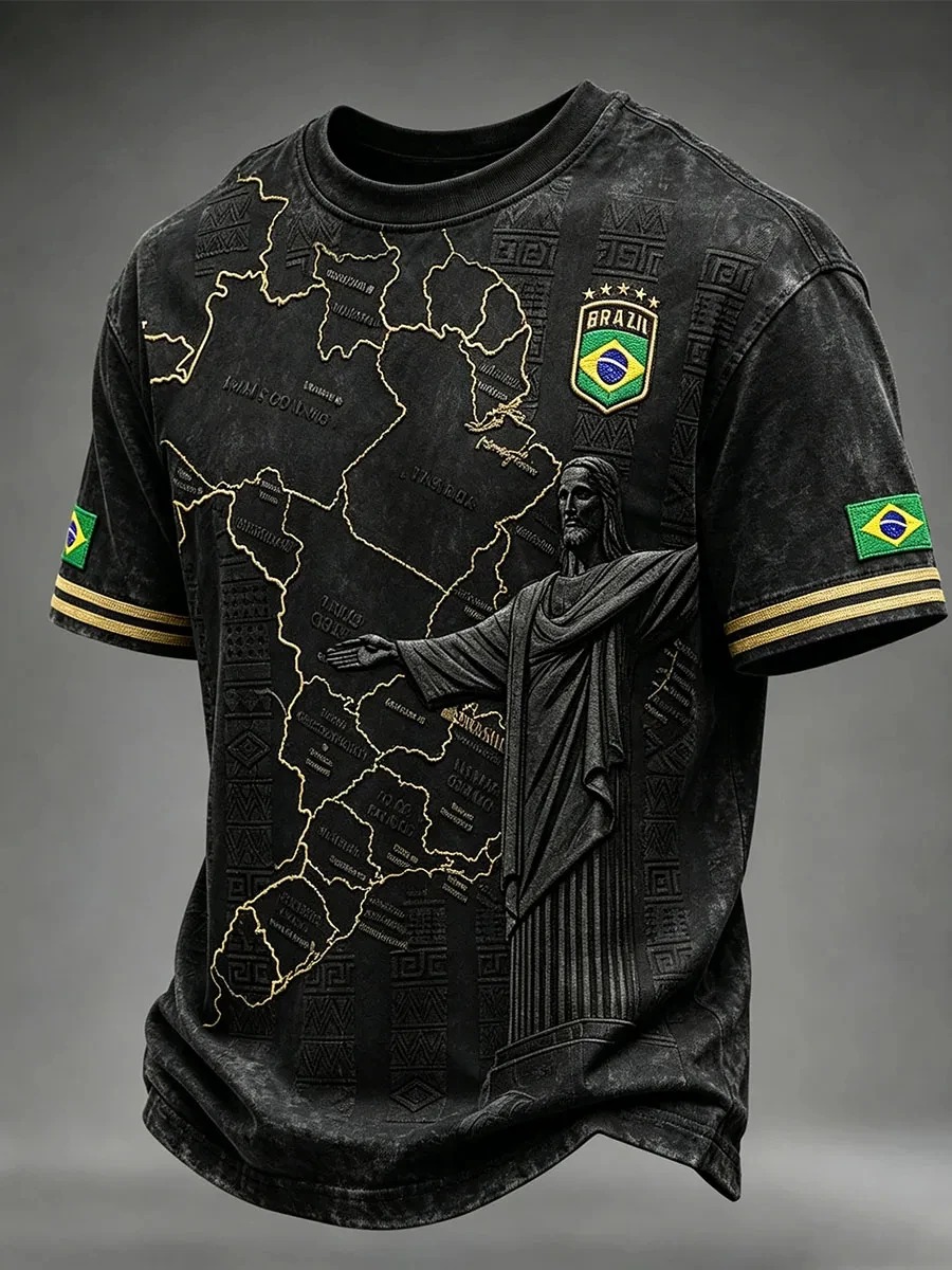 Black Brazil Street Style Tee  - огляд і ціна Street Fashion Brazil