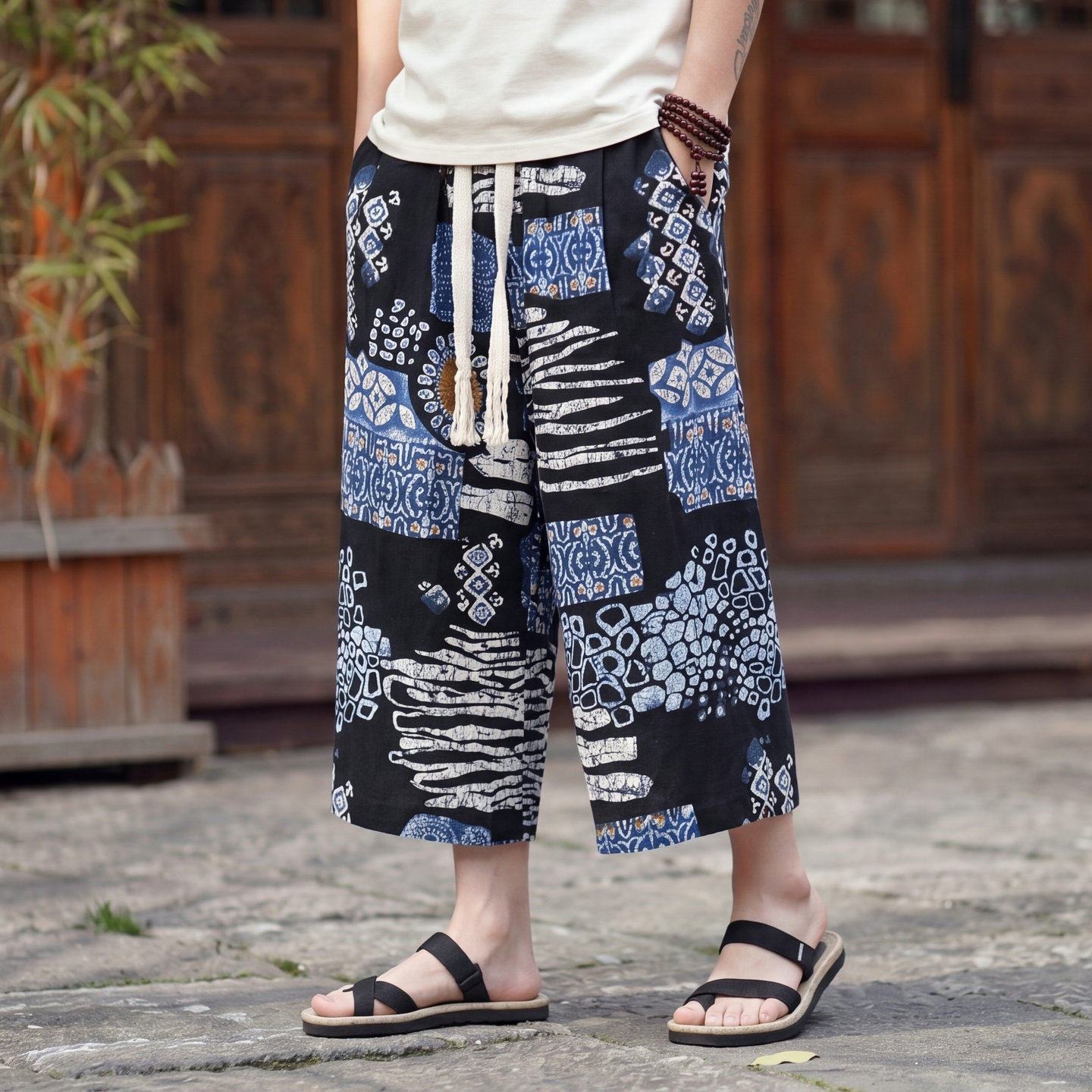 New 2025 Summer Chinese Style  - огляд і ціна Cargo Pant Wide